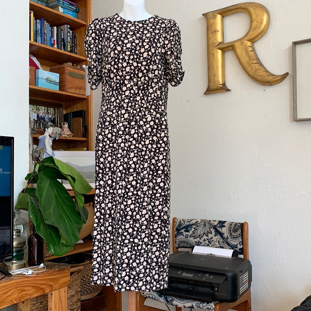 Free People Rosie dress midi, size small